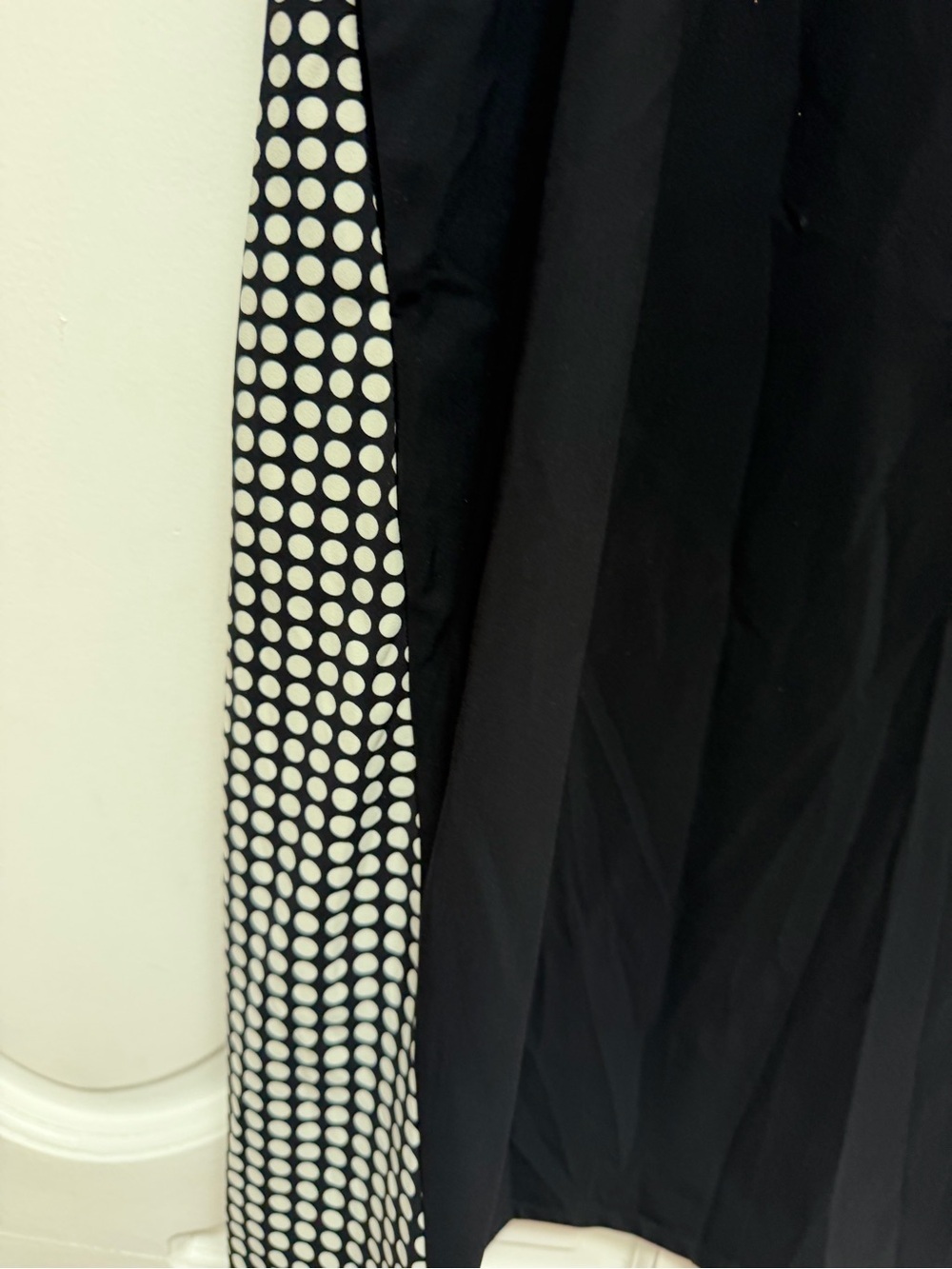 Tekbika M midi dress with Red & Patterned Side Panels - Picture 3 of 6